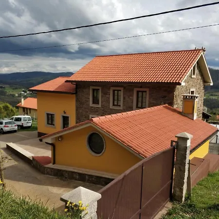 Casa Rural Con Piscina, Cedeira, San Roman Exterior photo